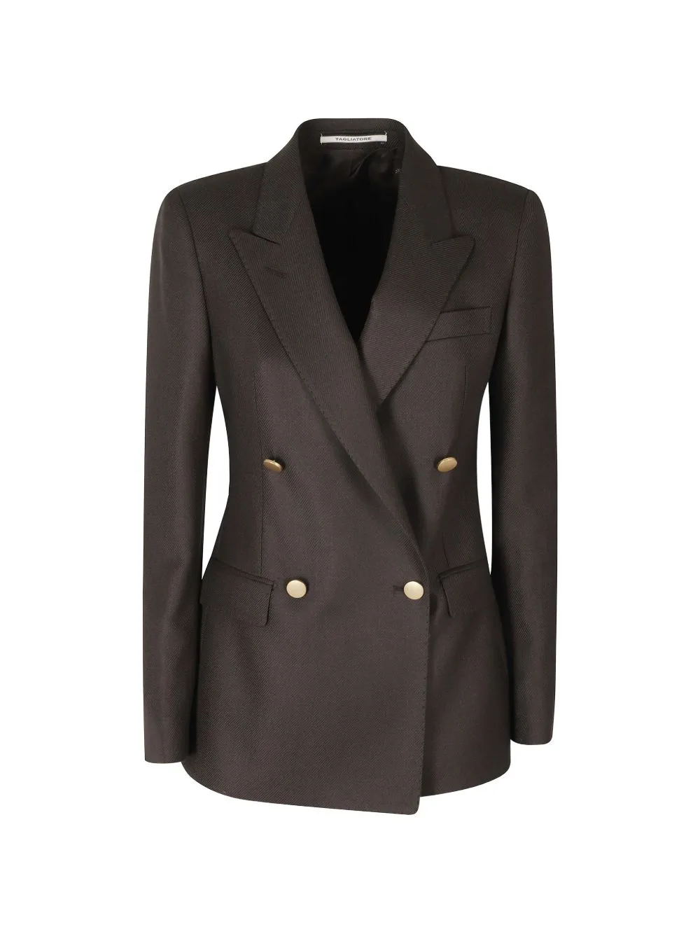 Parigi Vinaccia Double-Breasted Twill Blazer