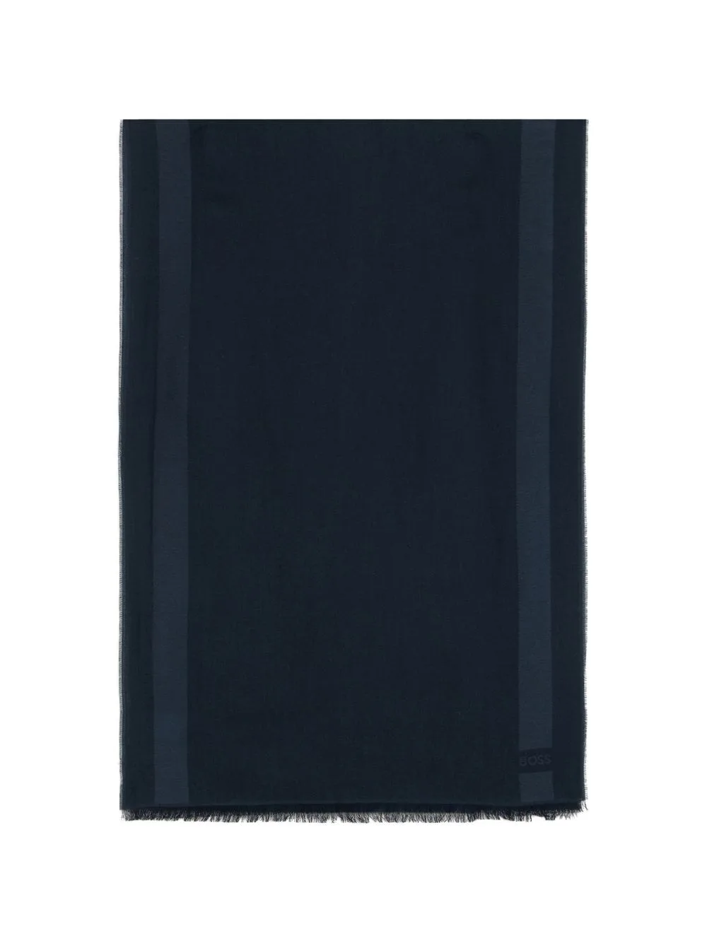 Lightweight Jacquard Scarf in a Wool Blend by BOSS