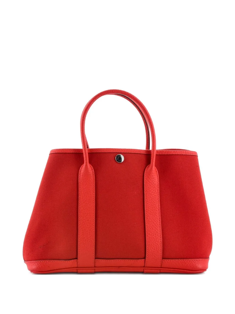 Garden Party Toile and Leather 30 Tote Bag by Hermès Pre-Owned