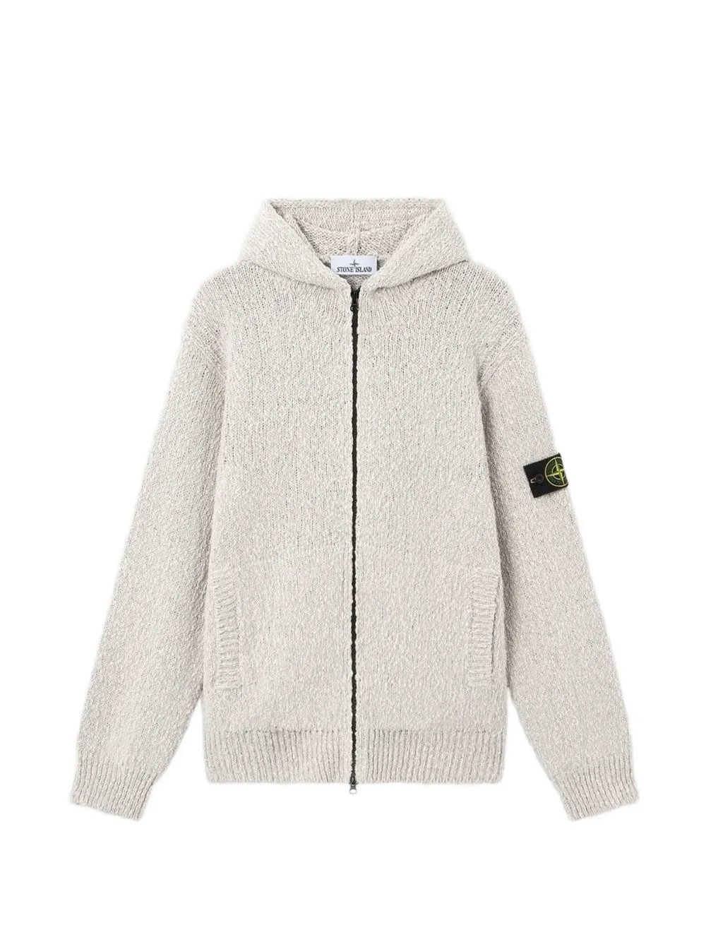 Zip-Fastening Hoodie by Stone Island