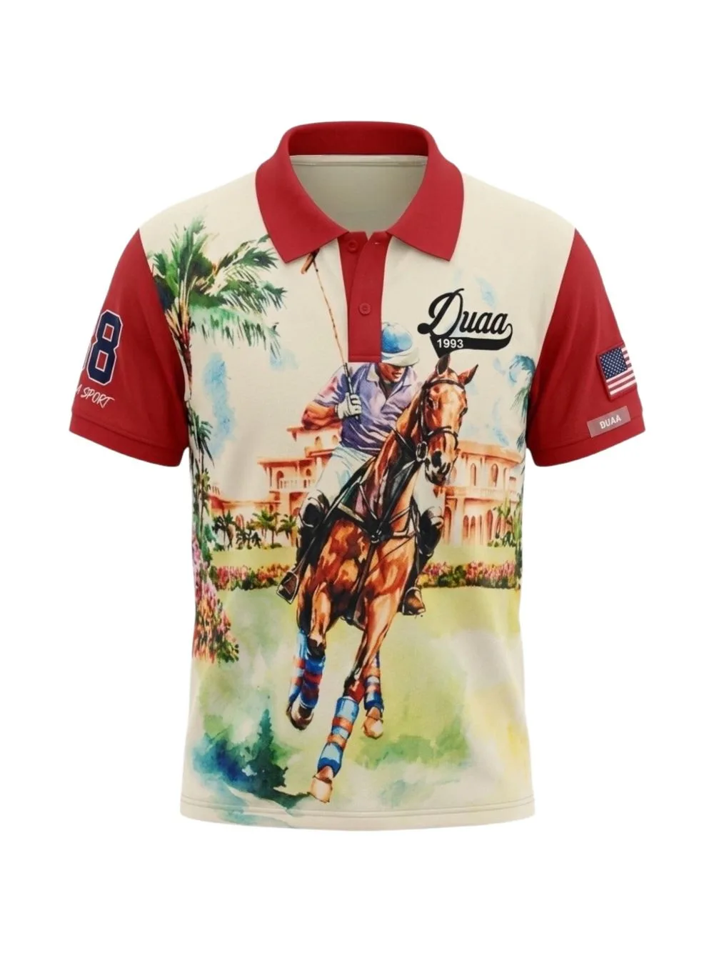 Gameday Collar Polo Shirt by duaa