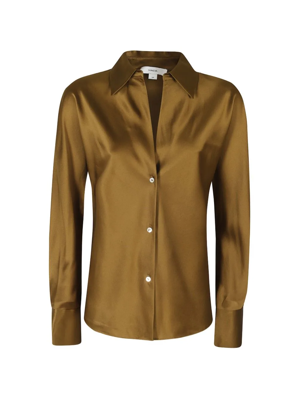 Bias Silk Shirt by Vince