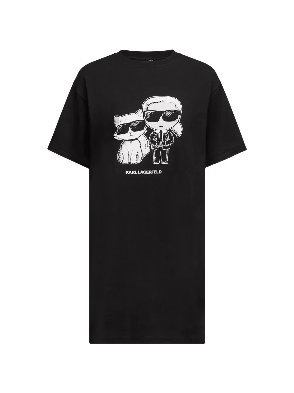 Ikon Graphic-Print Nightdress by Karl Lagerfeld