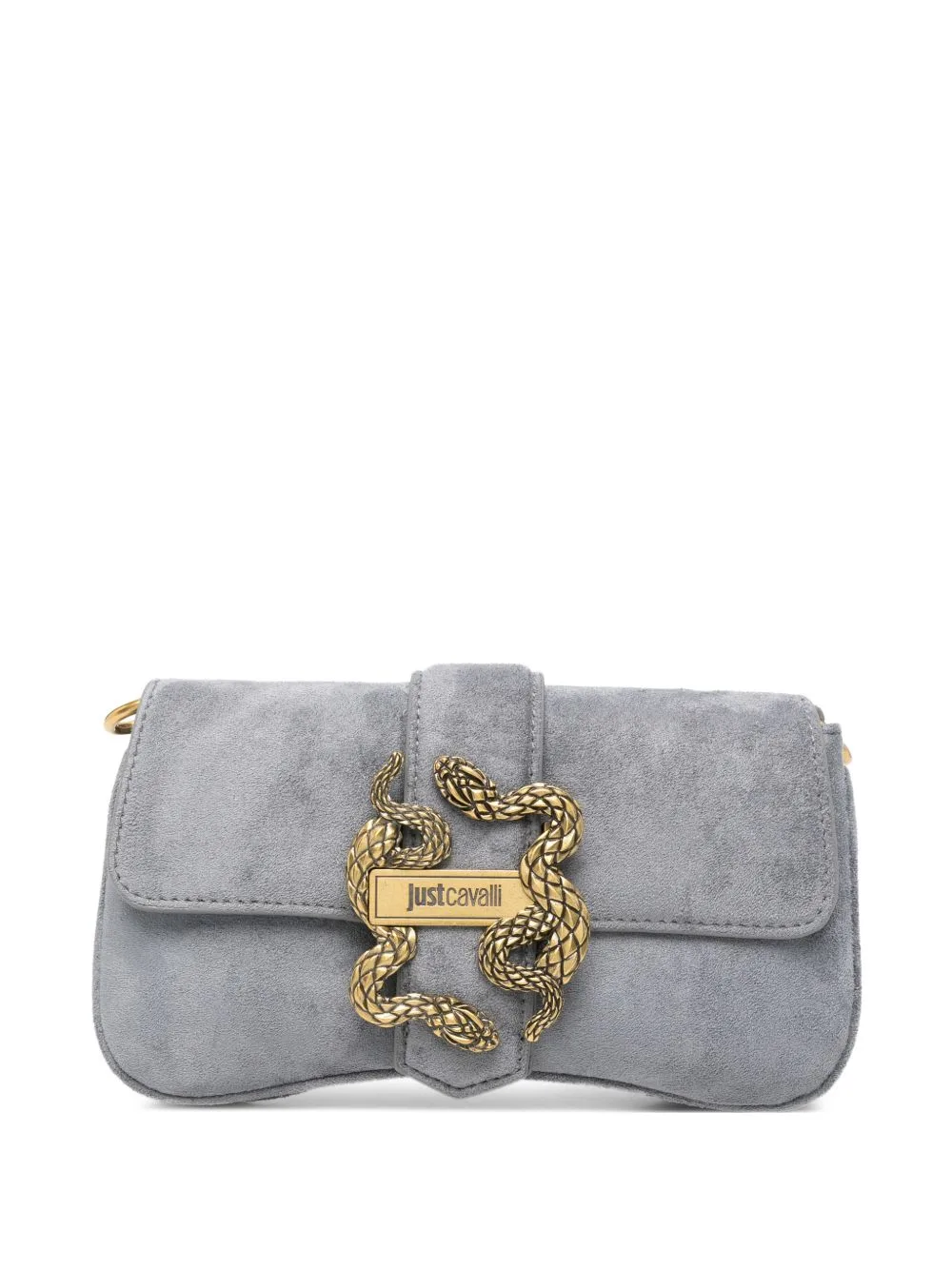 Snake-Plaque Cross Body Bag by Just Cavalli
