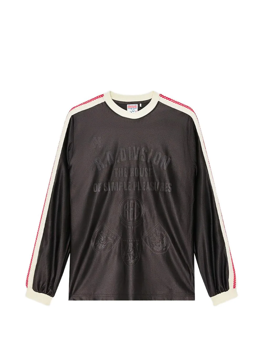Logo-Print Long-Sleeve T-Shirt by Deus Ex Machina