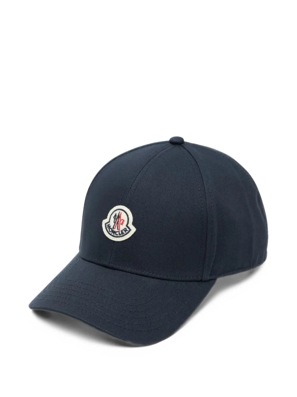 Logo-Patch Baseball Cap by Moncler