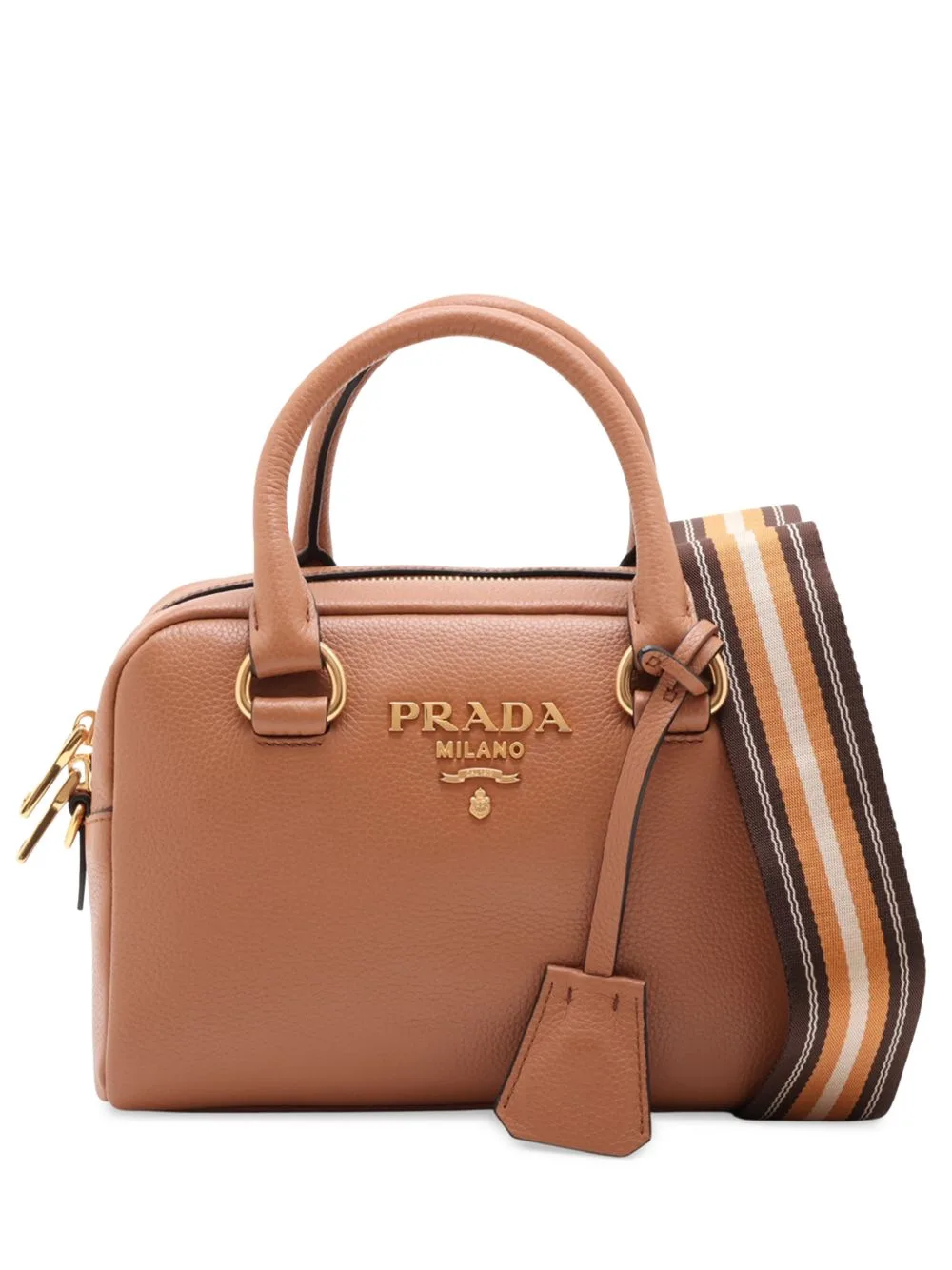2013-2026 Mini Vitello Phenix Bauletto Satchel by Prada Pre-Owned