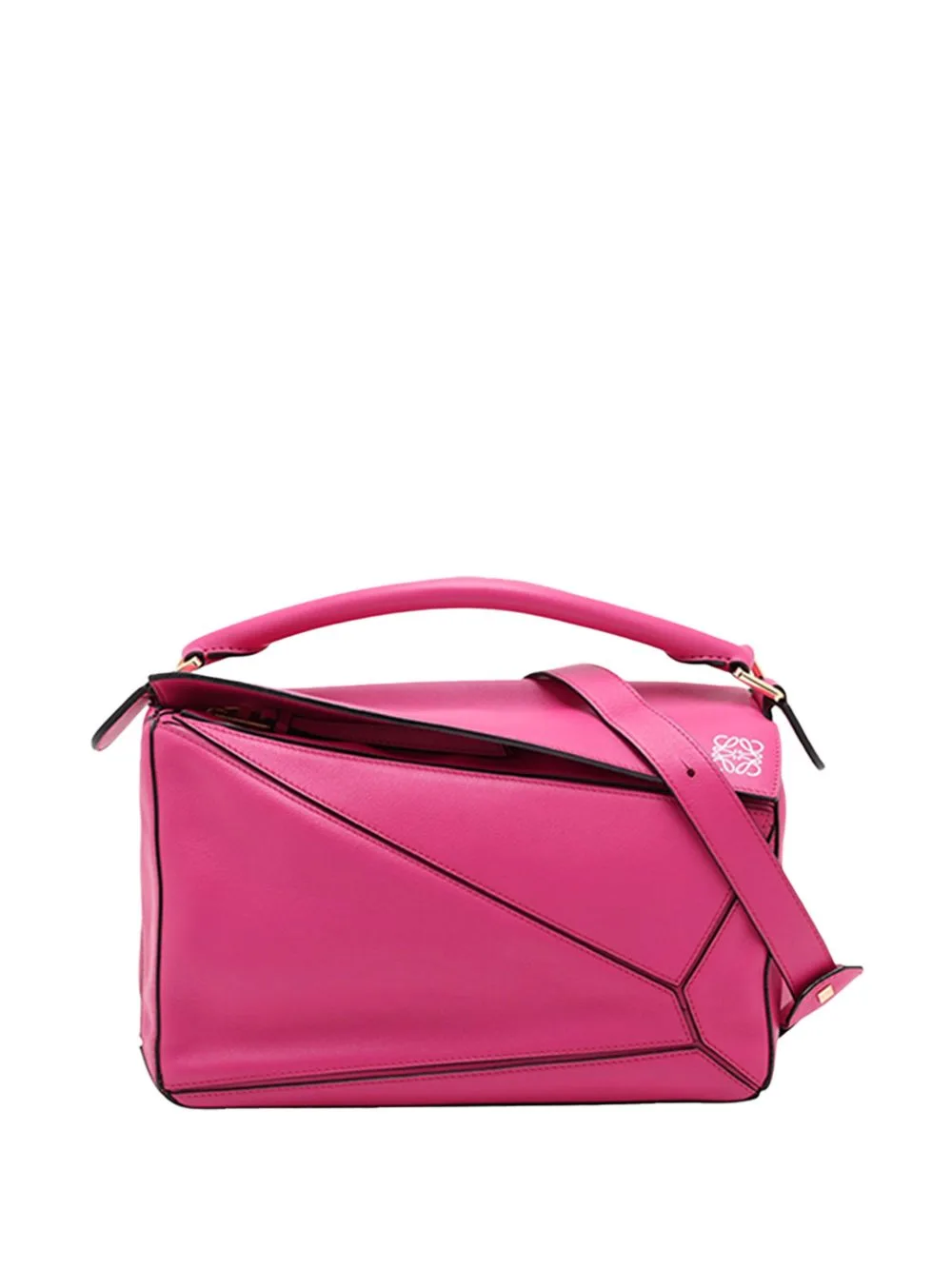 2015-2026 Medium Calfskin Puzzle Satchel by Loewe Pre-Owned
