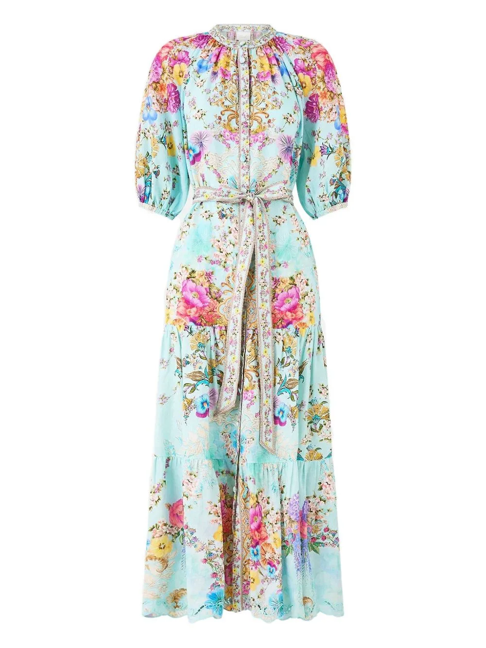 Bazaar Blooms Midi Shirt Dress by Camilla