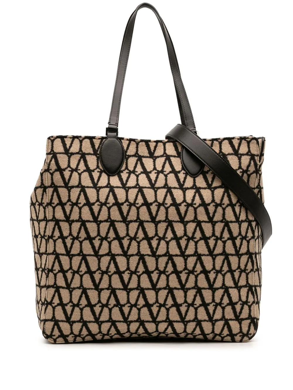 2018-2026 Toile Iconographe Reversible Tote Satchel by Valentino Garavani Pre-Owned