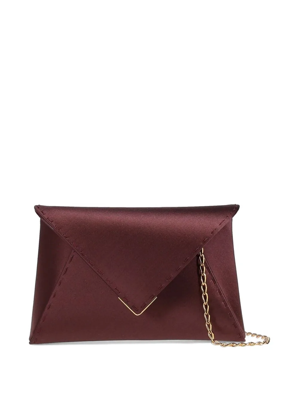 Small Lee Pouchet Satin Clutch Bag