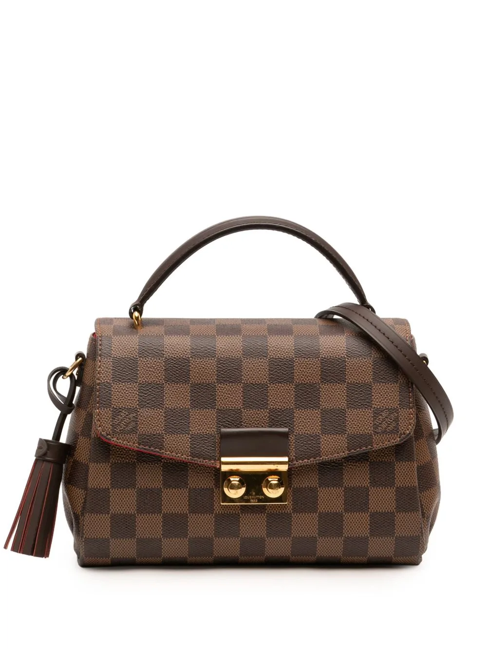 2017 Damier Ebene Croisette Satchel by Louis Vuitton Pre-Owned