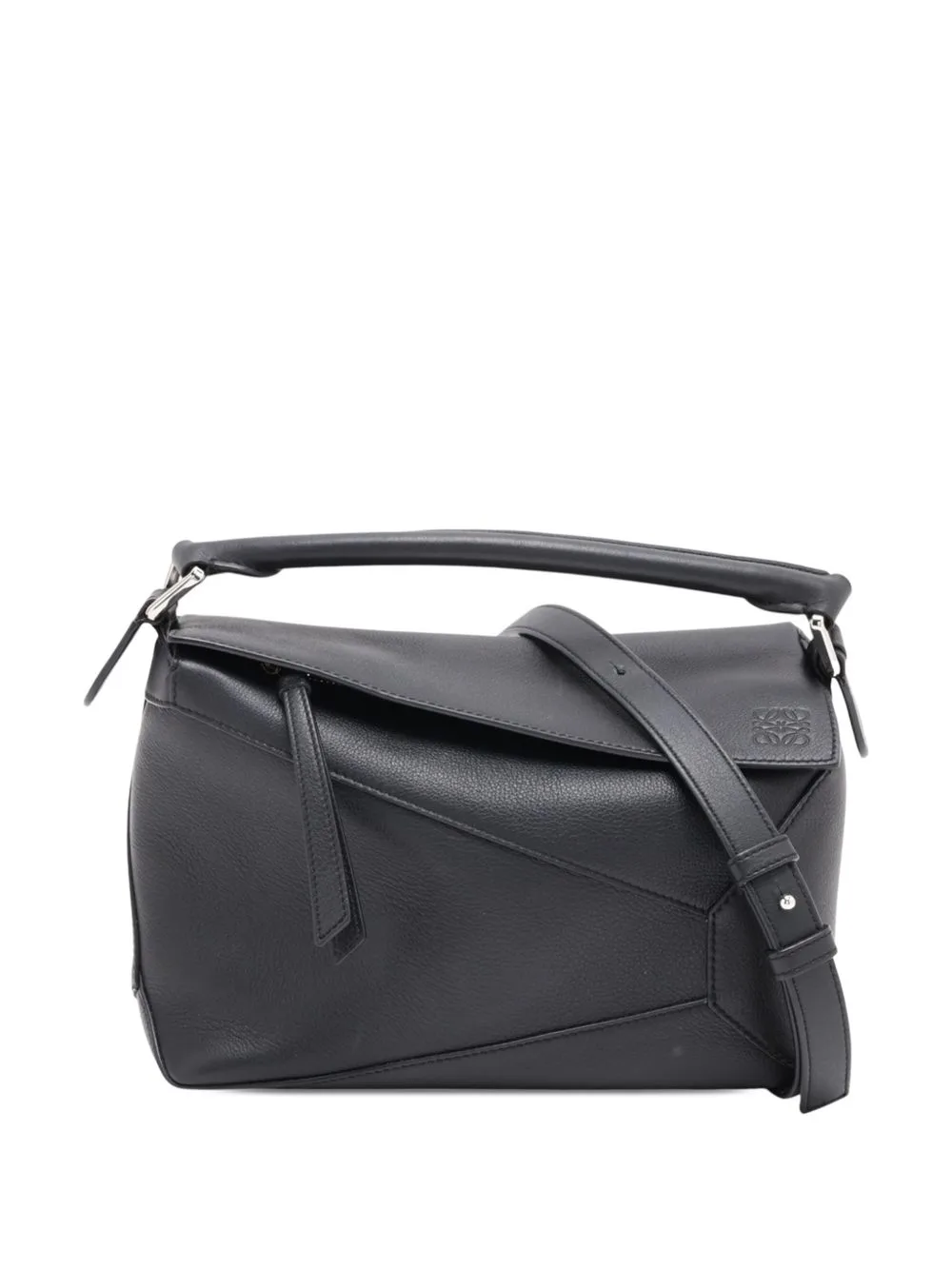 2021-2026 Small Calfskin Puzzle Edge Satchel by Loewe Pre-Owned