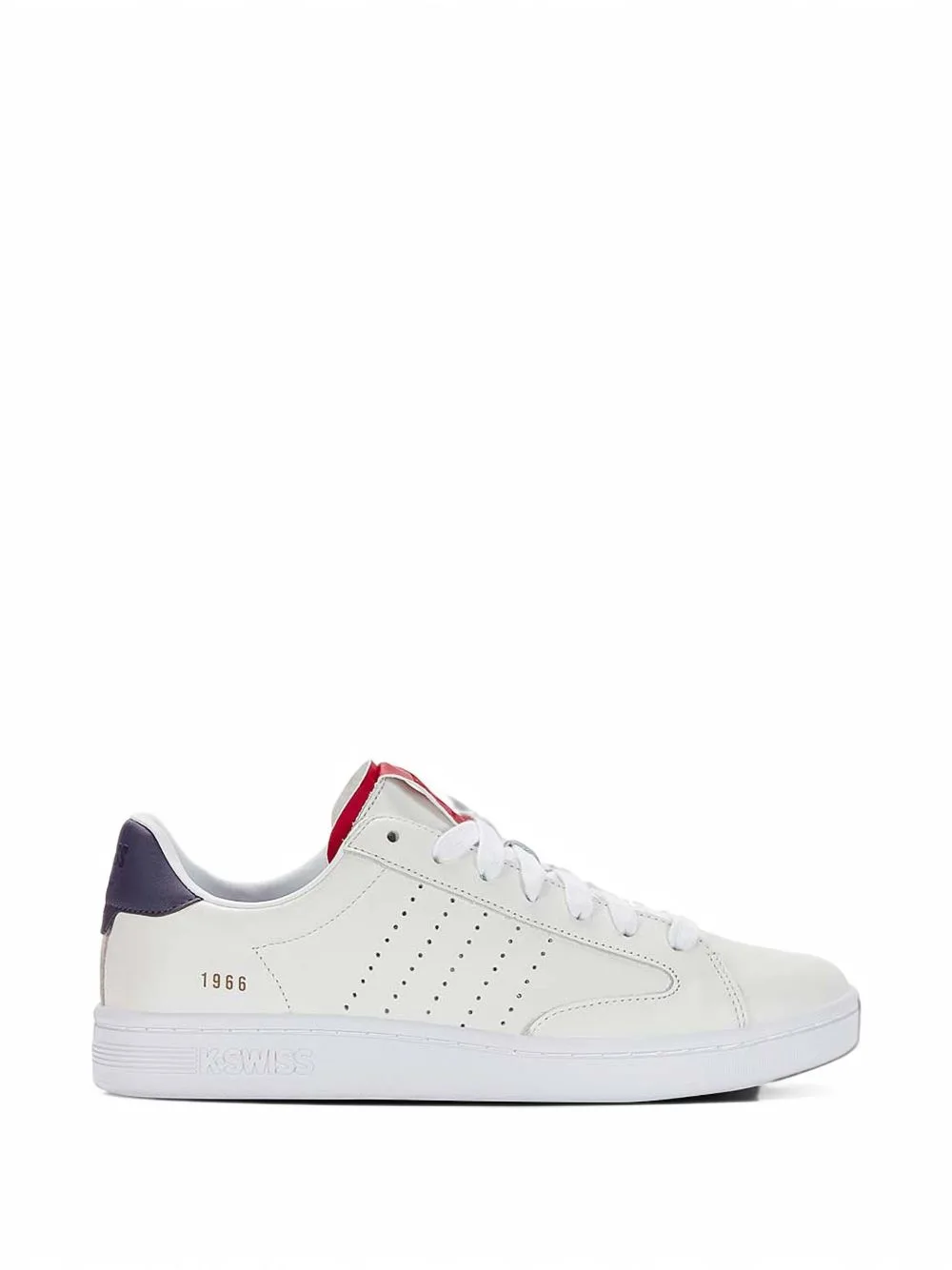 Perforated-Logo Leather Sneakers by K-Swiss