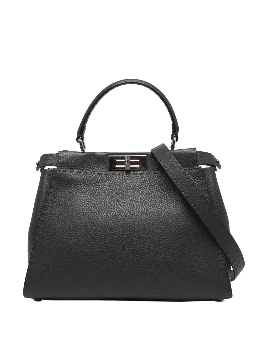 2000-2010 Medium Leather Selleria Peekaboo Iconic Satchel