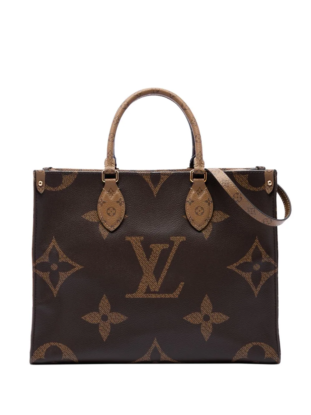 2019 Monogram Reverse Giant OnTheGo mm Satchel by Louis Vuitton Pre-Owned