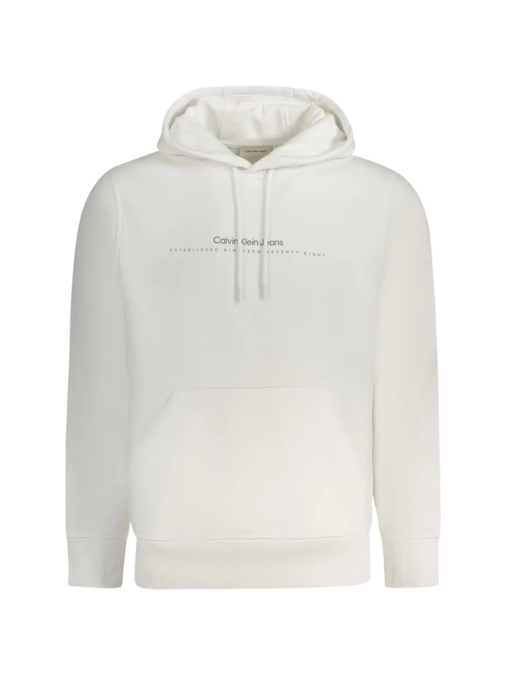 Logo-Print Drawstring Hoodie by Calvin Klein
