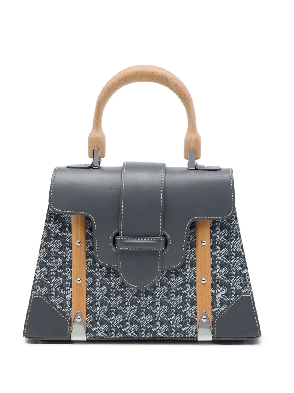 2016 Goyardine Saigon Structured PM Satchel by Goyard Pre-Owned