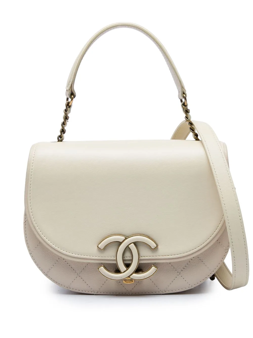 2016-2017 Small Calfskin Coco Curve Flap Satchel