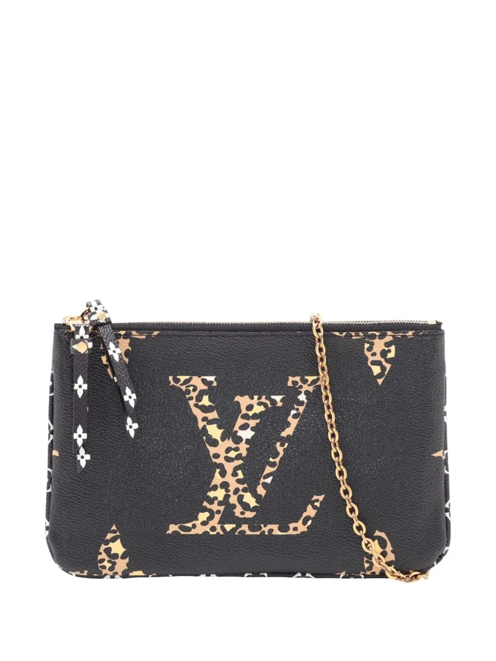 2019 Monogram Giant Jungle Double Zip Pochette Crossbody Bag