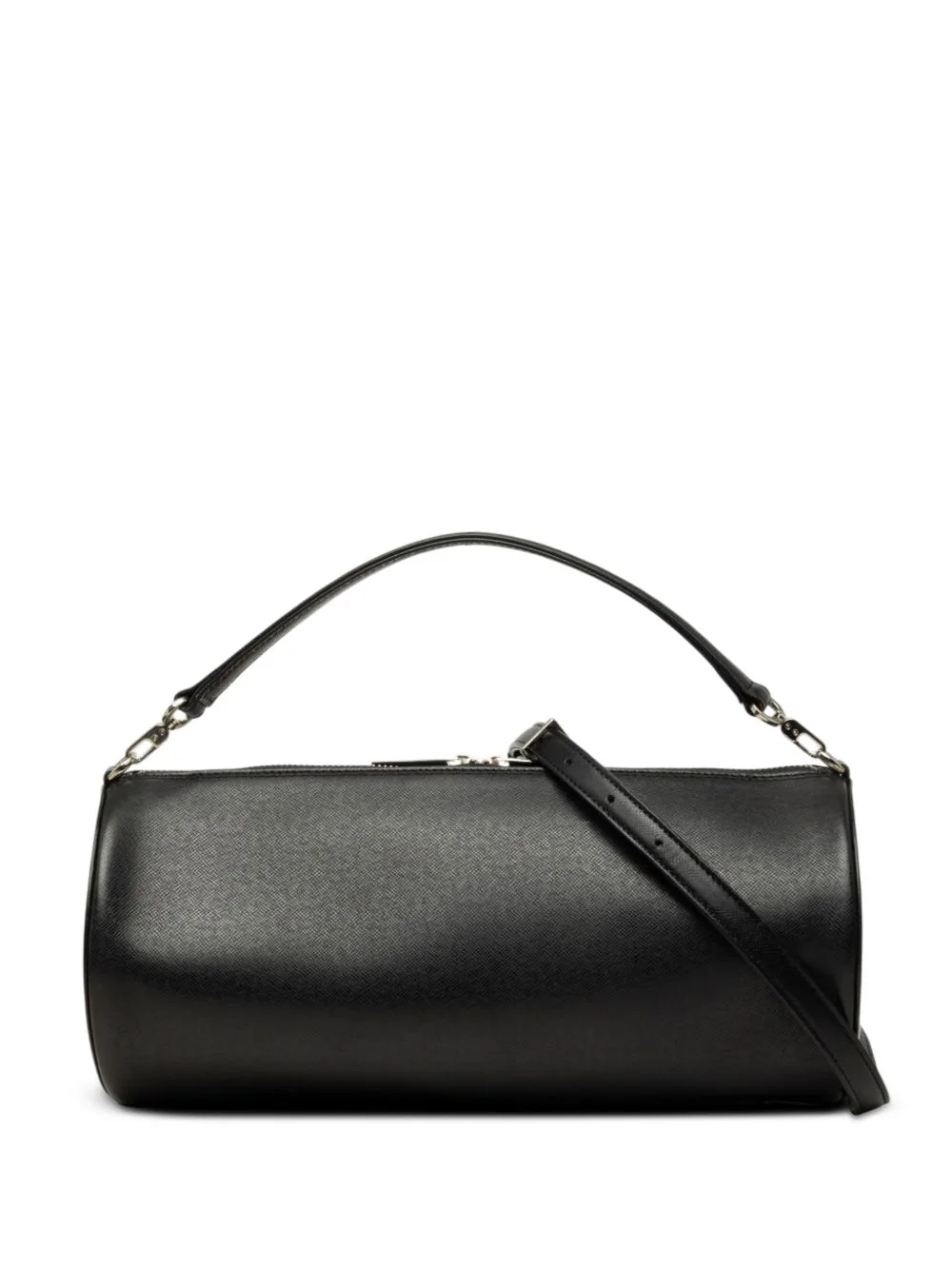 2000-2017 Leather Barrel Satchel by Burberry Pre-Owned