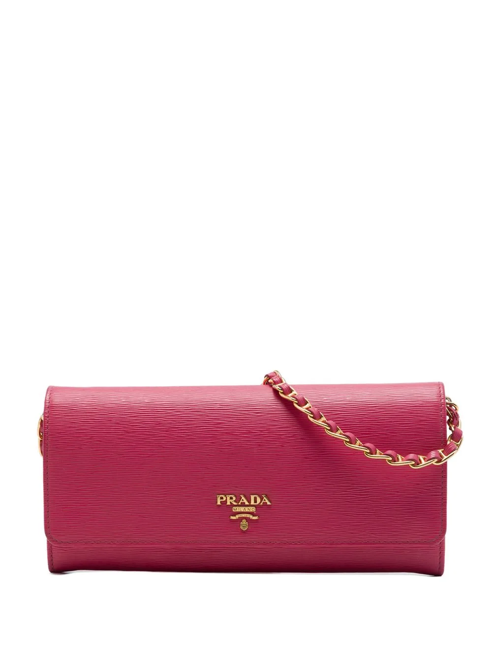 2013-2026 Vitello Move Wallet on Chain Crossbody Bag by Prada Pre-Owned