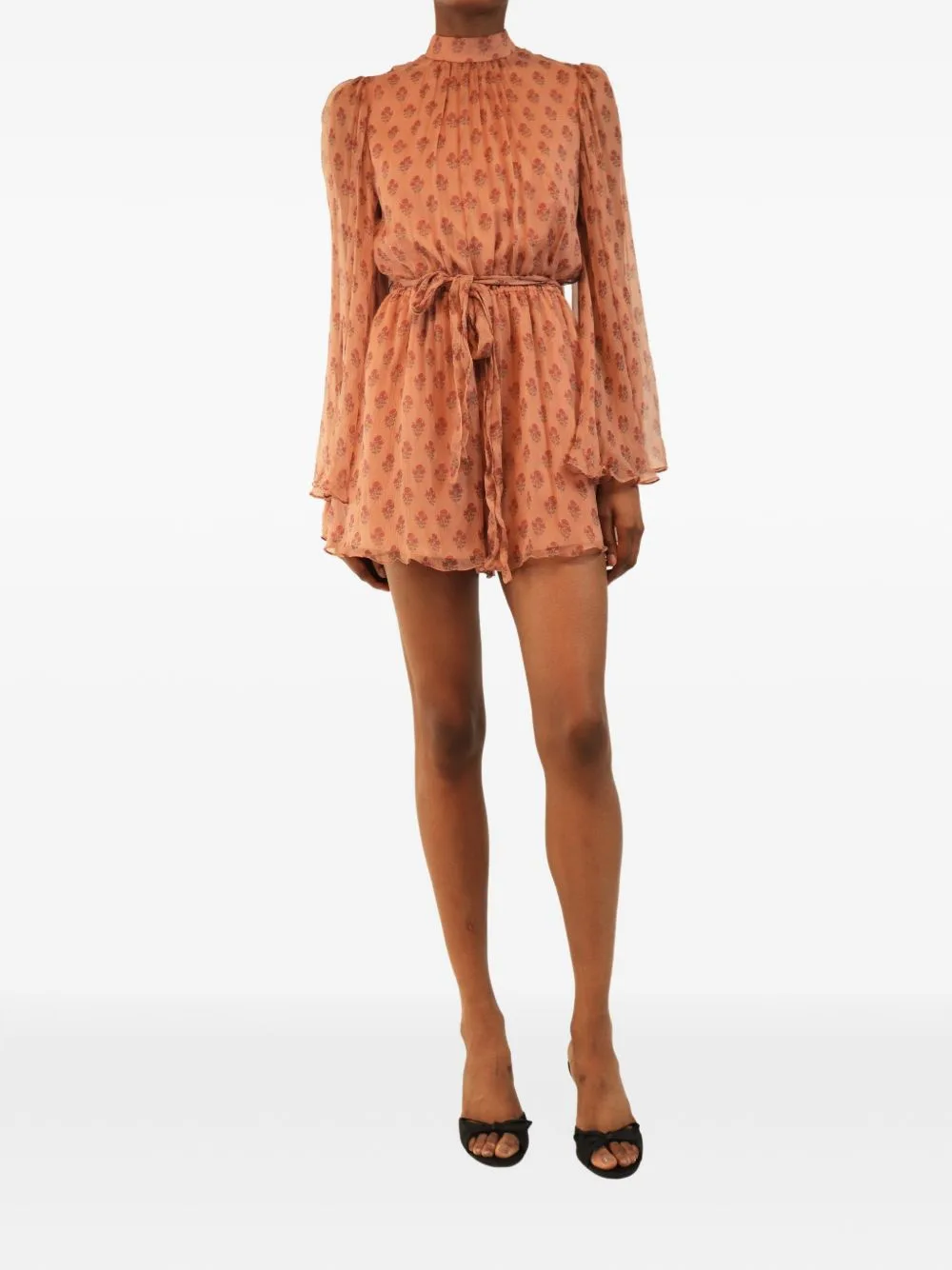 Floral-Print Playsuit by ZIMMERMANN