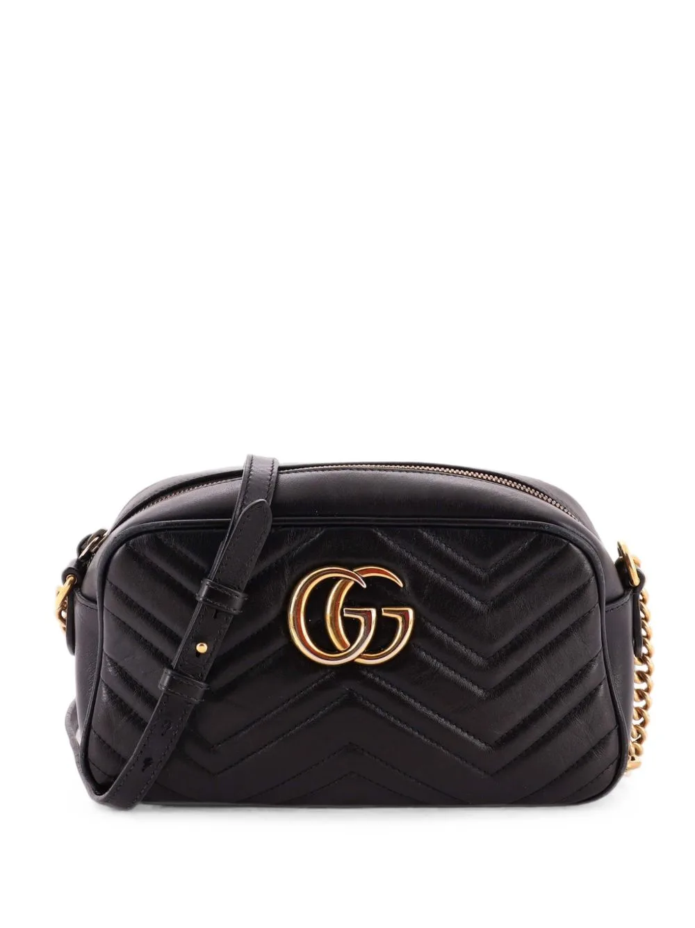 GG Marmont Shoulder Bag Matelasse Leather Small Crossbody Bag by Gucci Pre-Owned