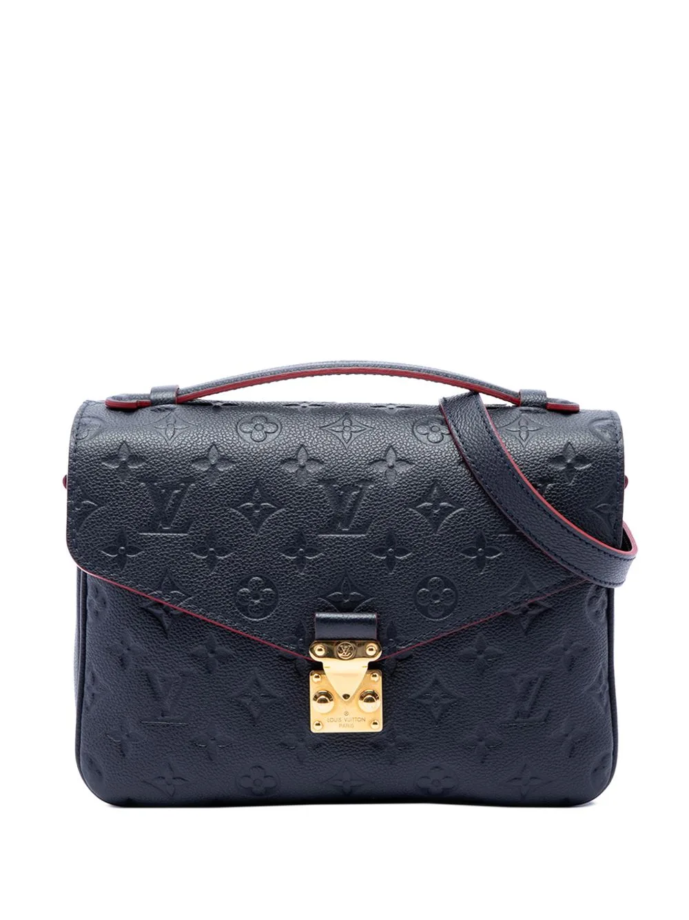 2020 Monogram Empreinte Pochette Metis Satchel by Louis Vuitton Pre-Owned