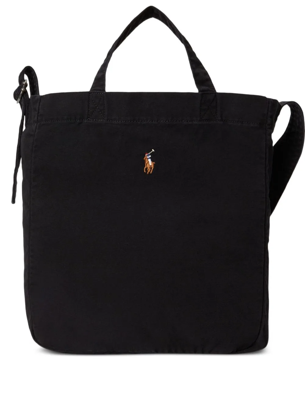 Pony-Detail Canvas Tote Bag by Polo Ralph Lauren
