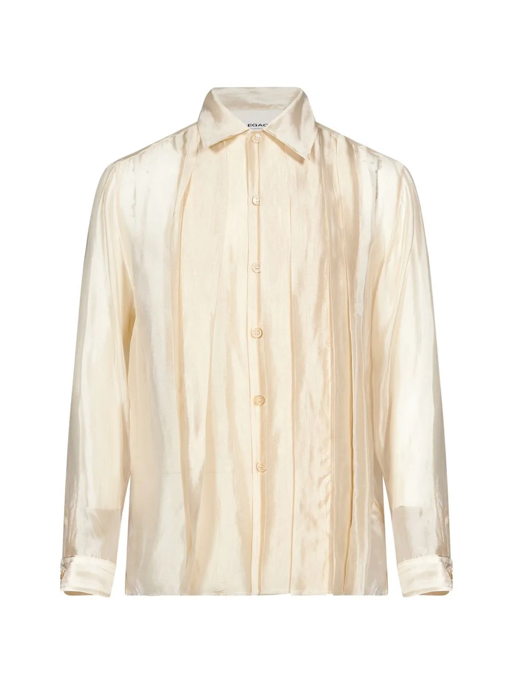 Every Pleated Frayed-Hem Shirt by OUR LEGACY