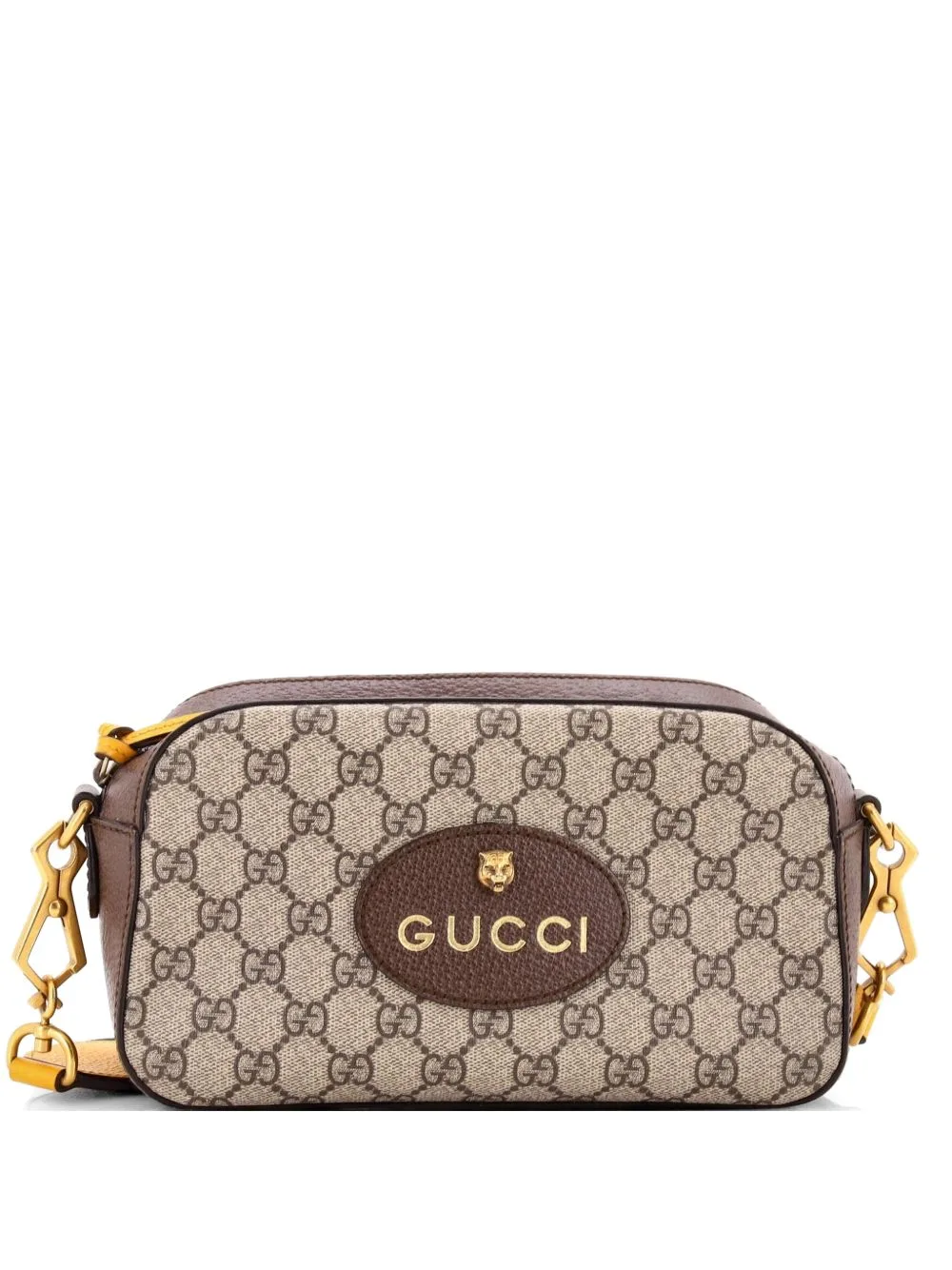 Neo Vintage Camera Messenger Bag GG Coated Canvas Crossbody Bag by Gucci Pre-Owned