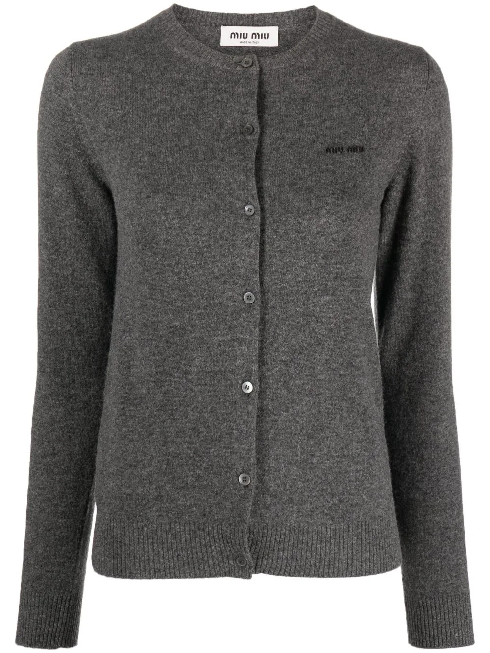 Cashmere Knit Cardigan by Miu Miu