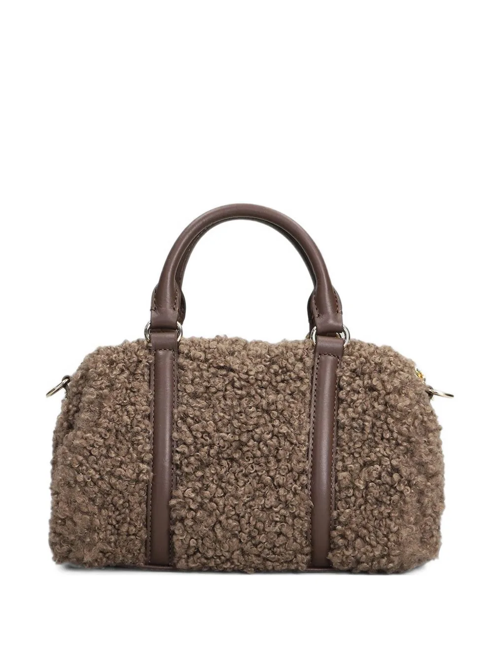 Moumoute Shearling-Effect Tote Bag by Lancaster