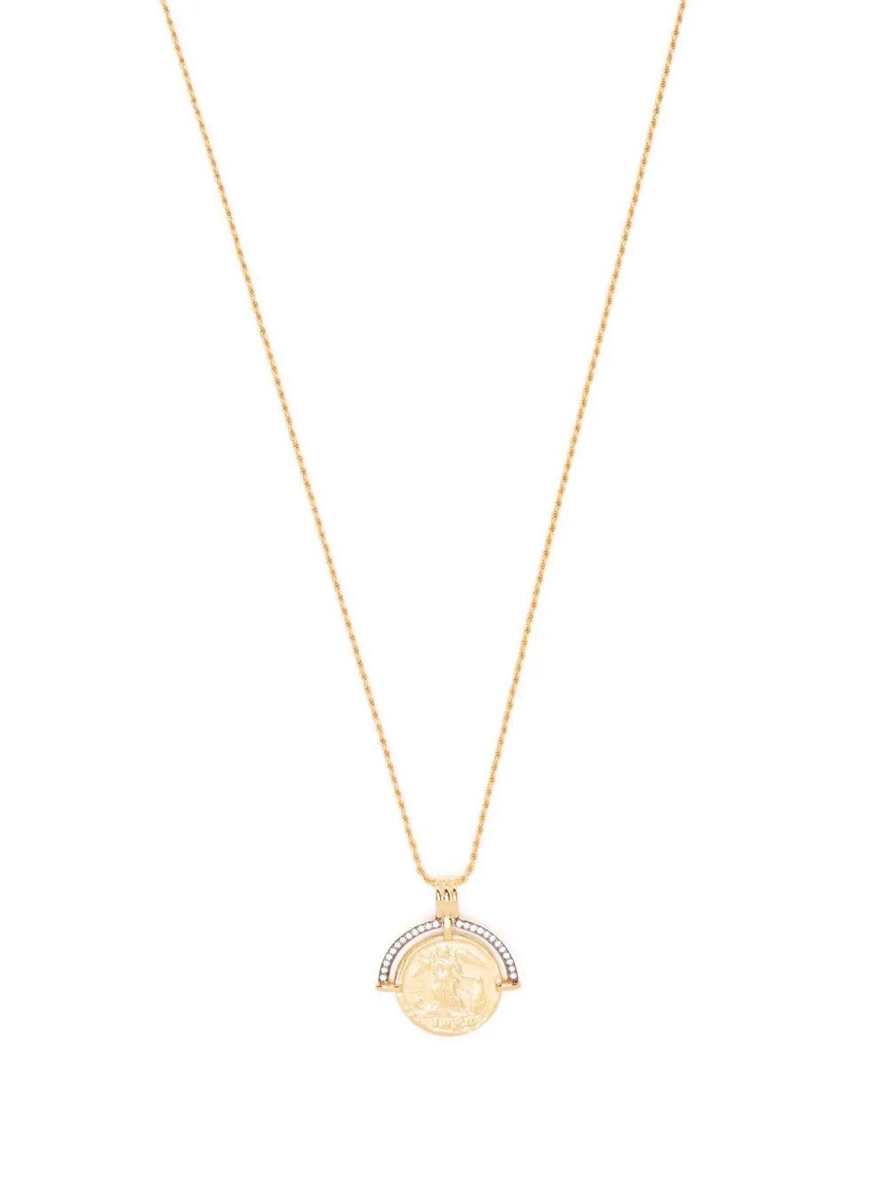 Roman Arc Coin Necklace