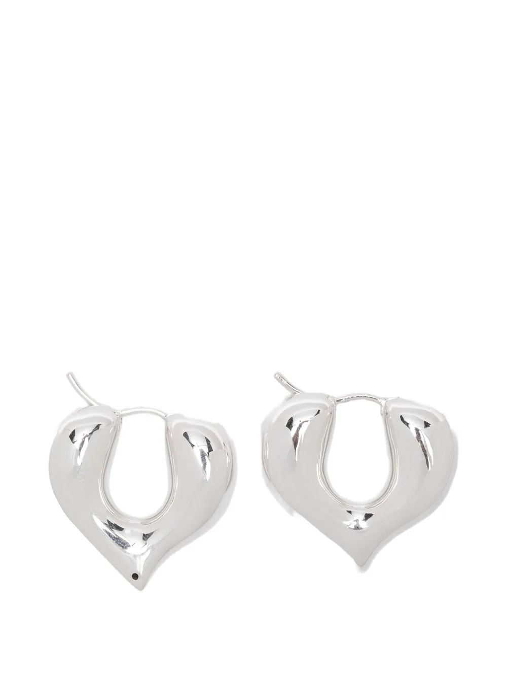 Molten Heart Hoop Earrings by Missoma