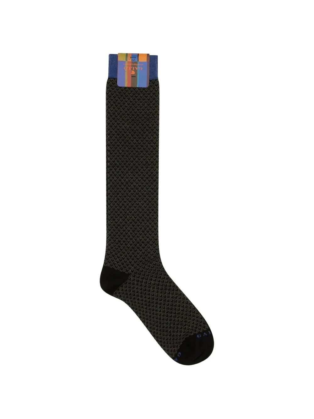 Micro-Patterned Knee-High Socks by Gallo