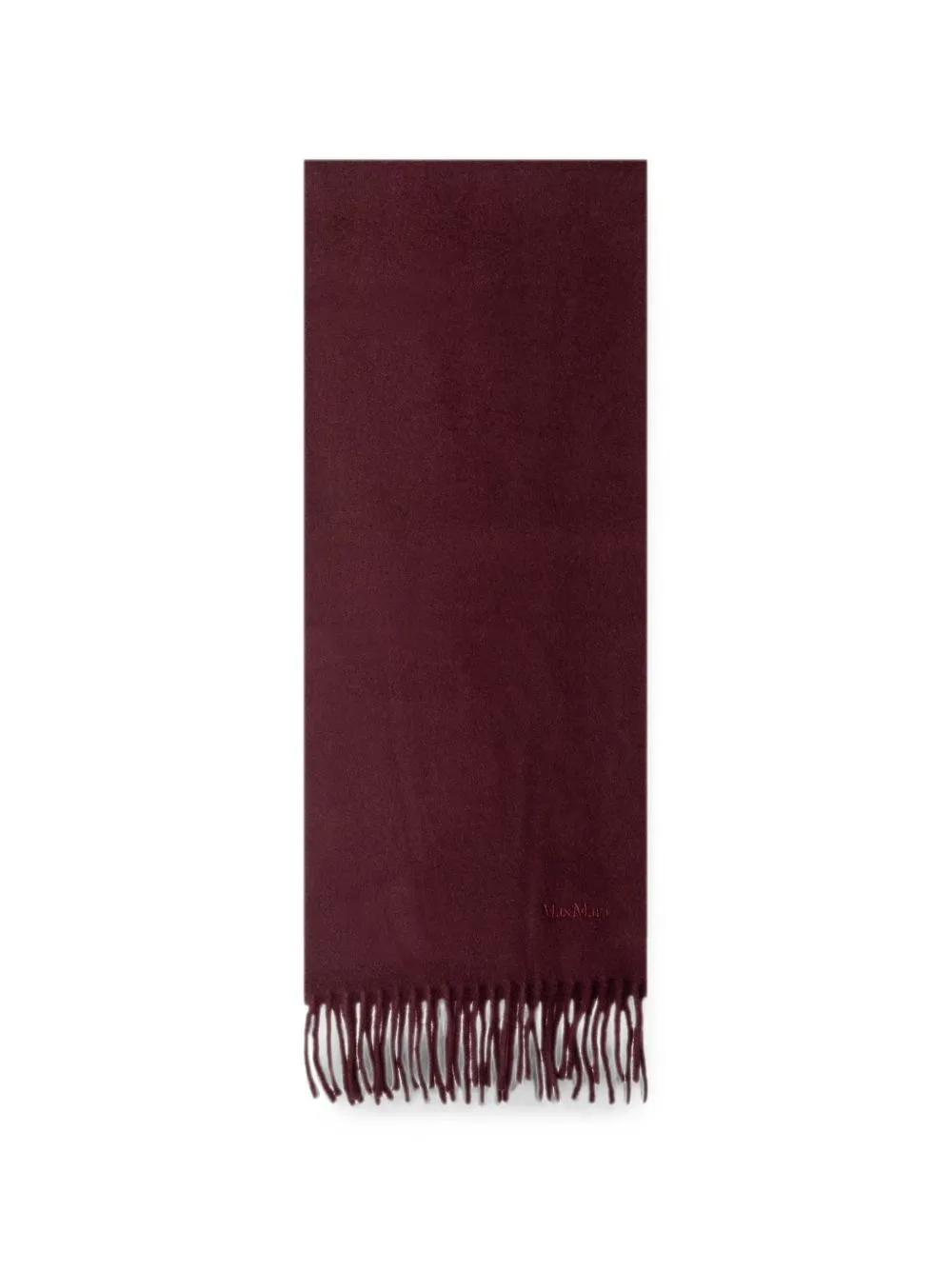 Fringed Wool Scarf by Max Mara