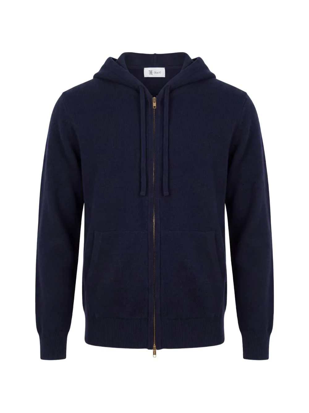 Zip-Up Cashmere Hoodie by THE (Alphabet)