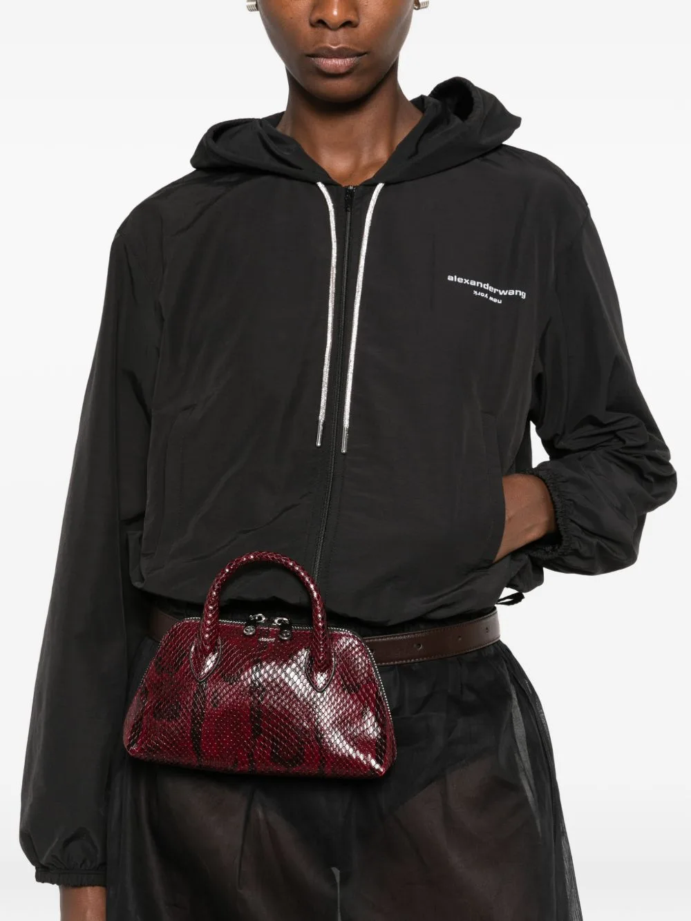 Leather Mini Bag by Coperni