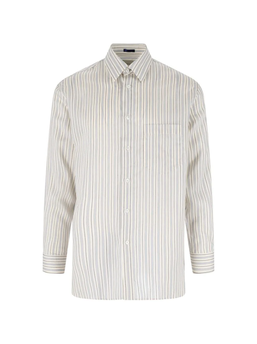 Striped-Print Chest-Pocket Shirt by Paul Smith