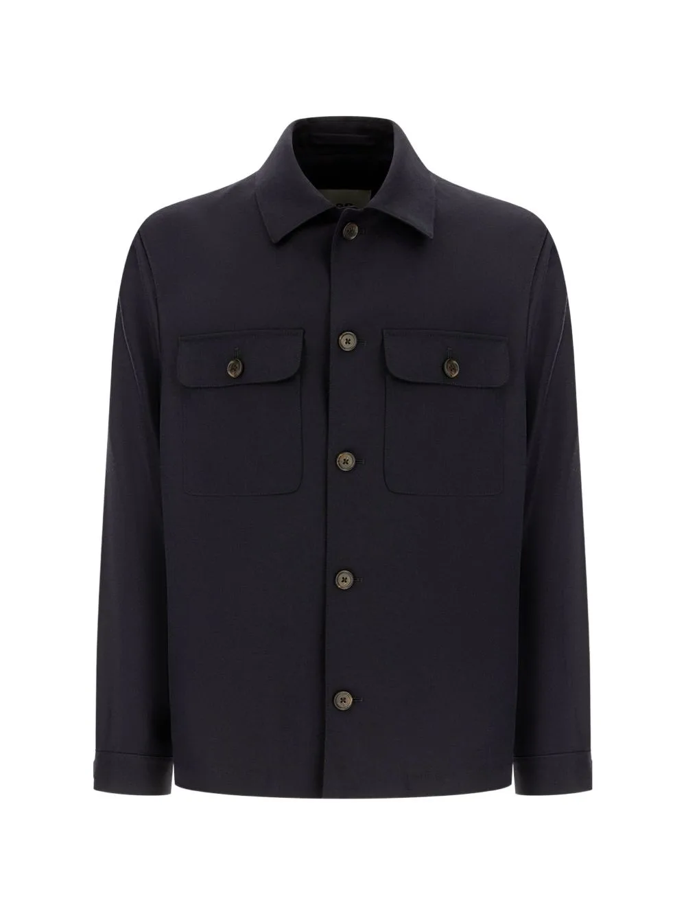 Button-Up Shirt Jacket by Corneliani