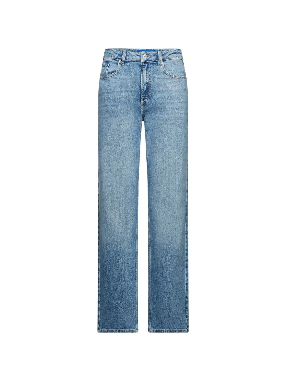 High-Rise Straight-Leg Jeans by Karl Lagerfeld Jeans