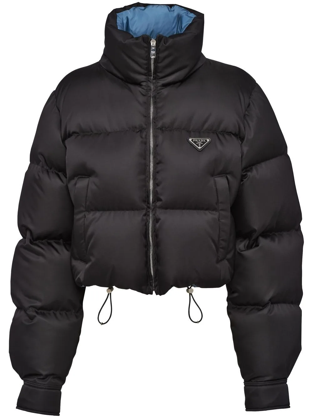 Cropped Down Jacket by Prada