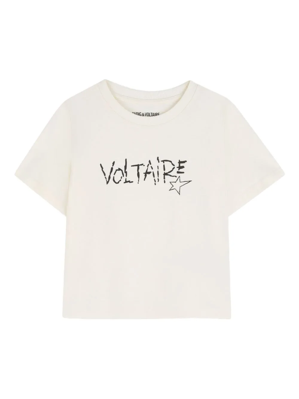 Graphic-Print Short-Sleeved T-Shirt by Zadig & Voltaire Kids