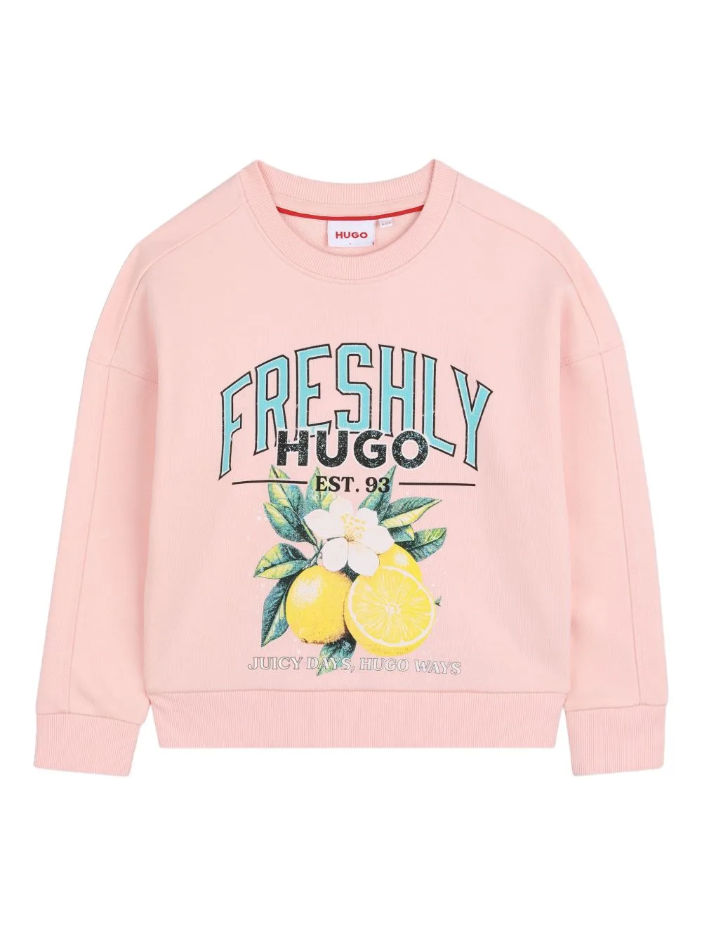 Floral-Print Sweatshirt by HUGO KIDS