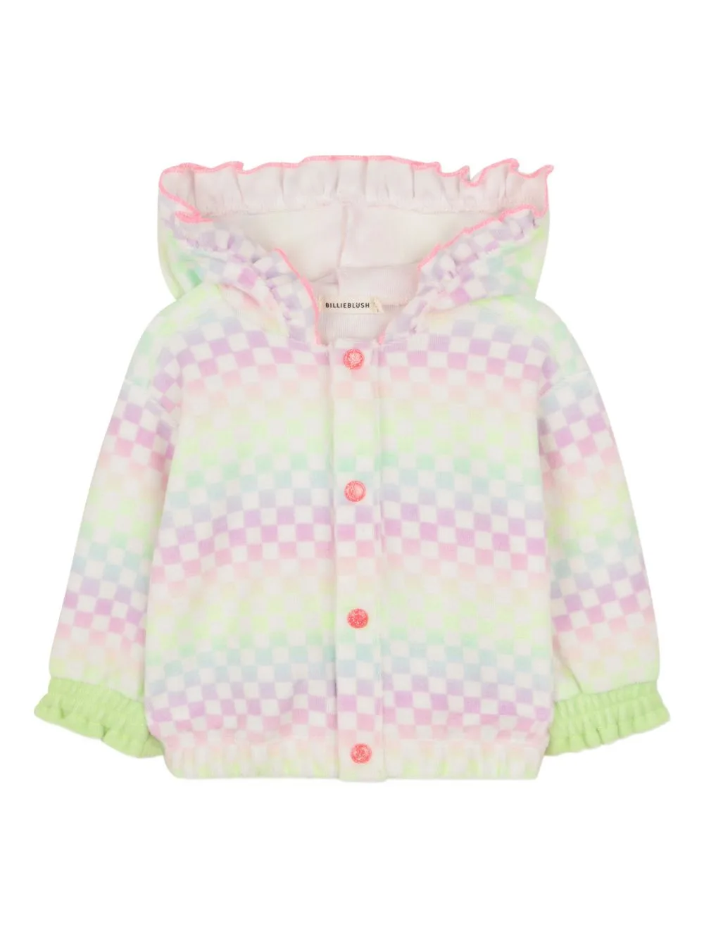 Ruffled-Trim Hoodie by Billieblush