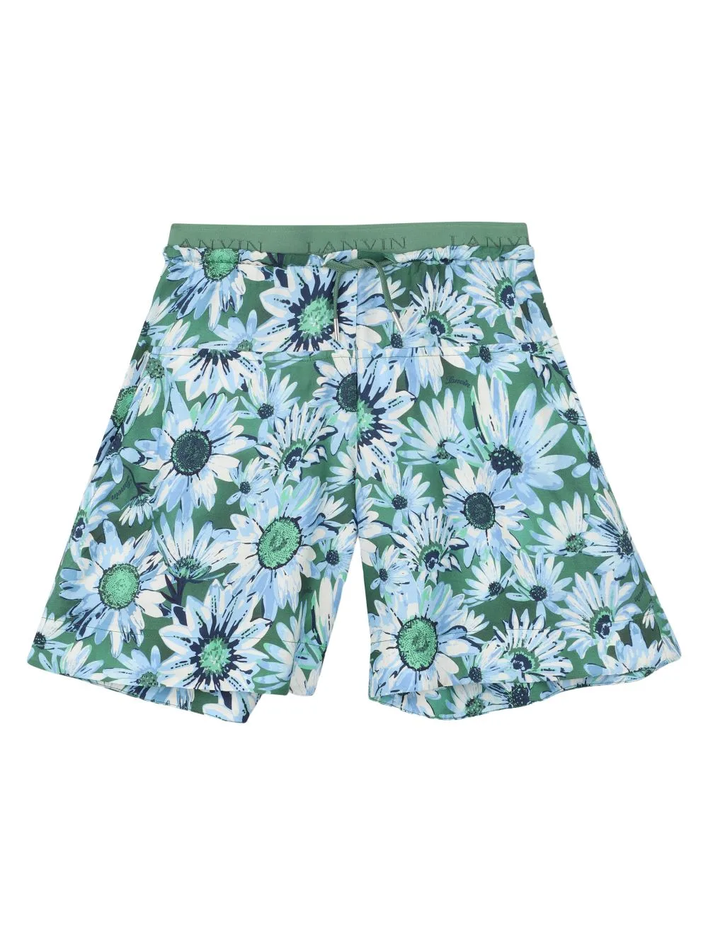 Floral-Print Swim Shorts by Lanvin Enfant