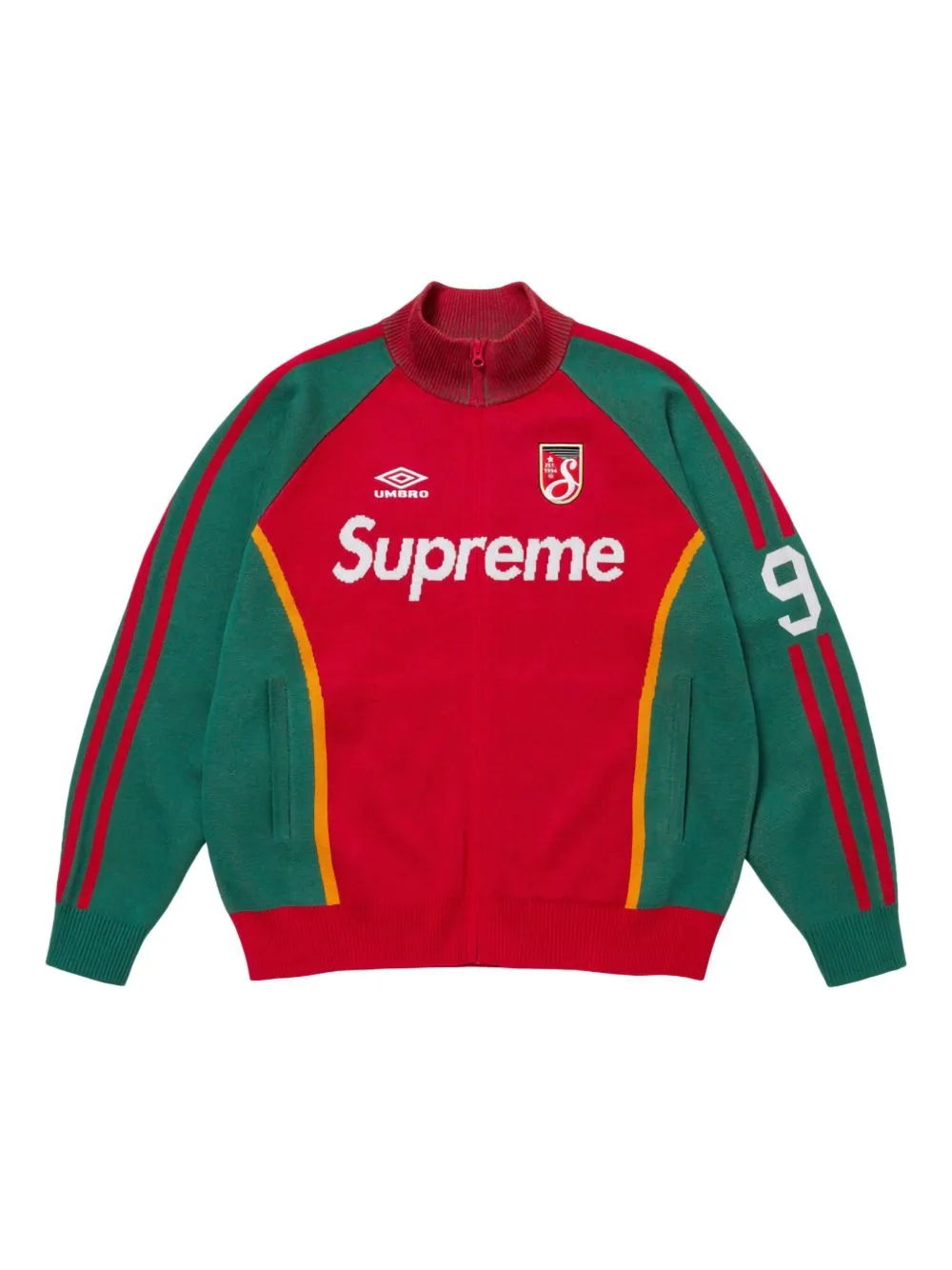 Supreme x Umbro® Zip-Up Sweatshirt by Supreme