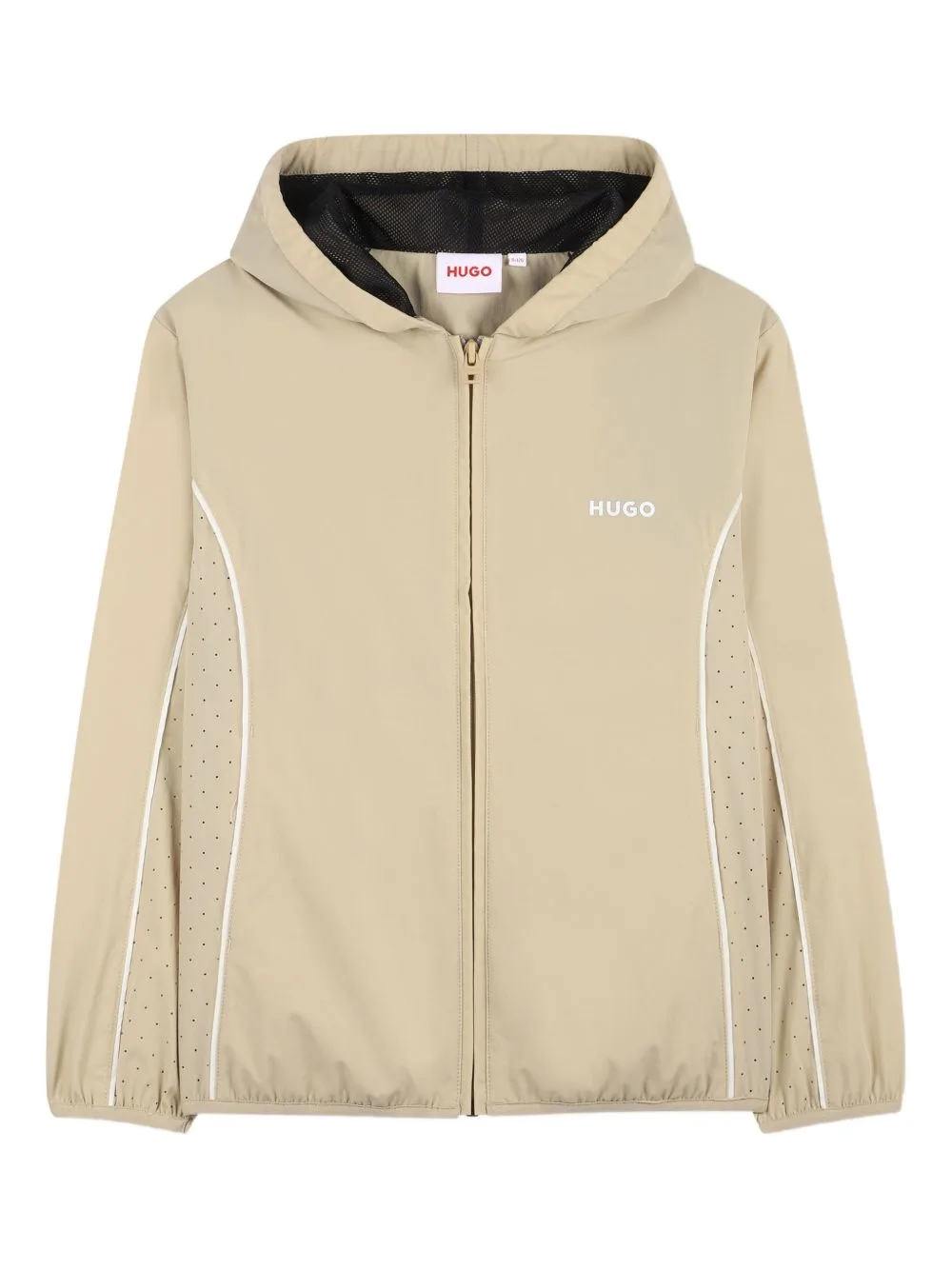 Zip-Up Long-Sleeve Hoodie by HUGO KIDS